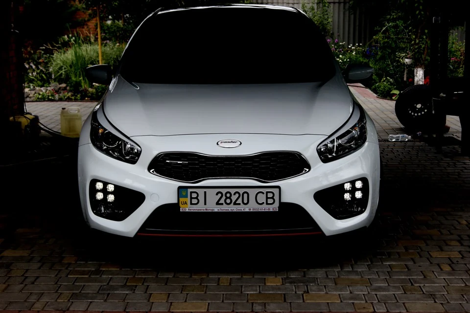 Бампер KIA CEED GT ВСТАНОВЛЕН)