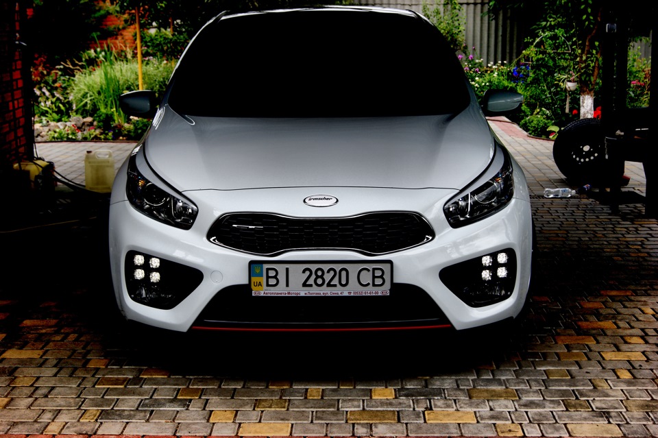 Бампер KIA CEED GT ВСТАНОВЛЕН) 2