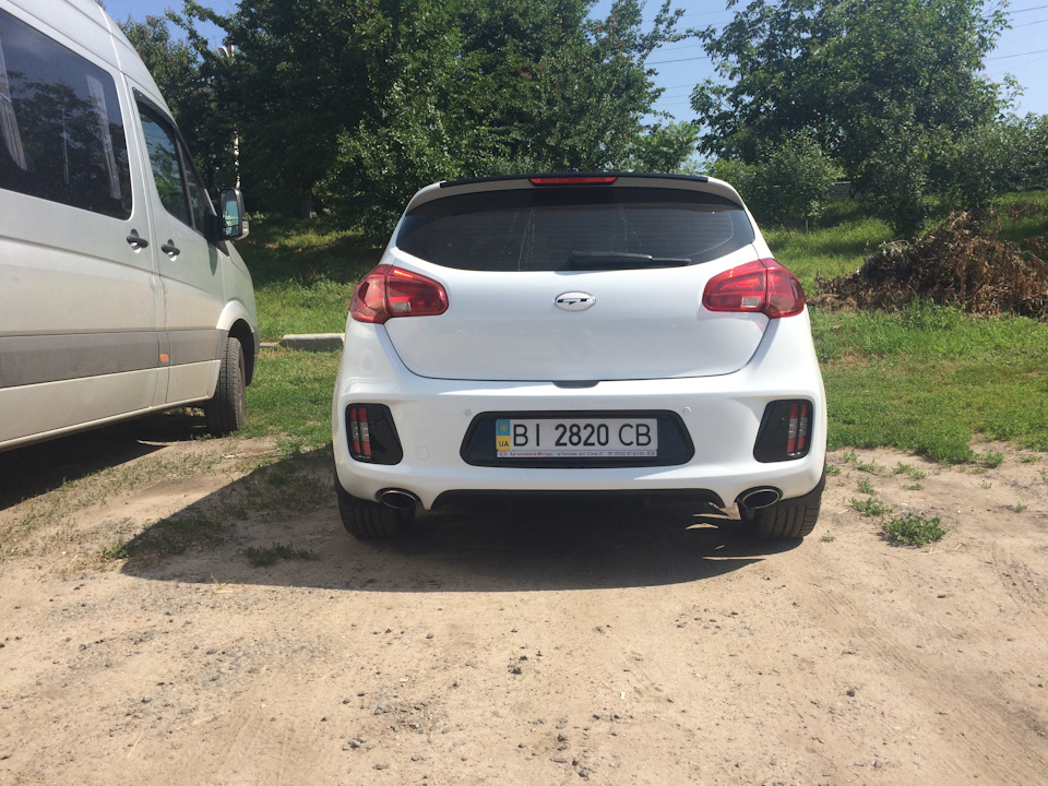 Задній бампер KIA CEED GT Встановлено!) 3