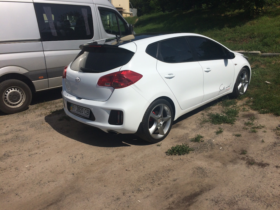 Задній бампер KIA CEED GT Встановлено!) 4