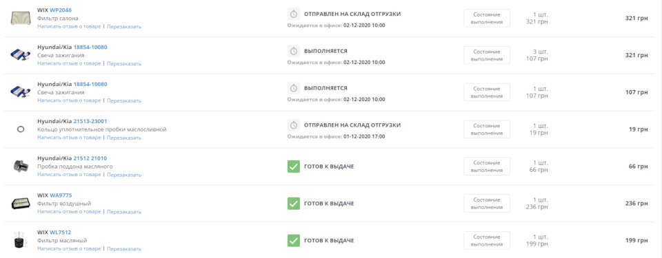 Перше ТО після покупки Kia Ceed JD (заміна мастила, фільтр масляний, фільтр повітряний, фільтр салону, свічки та пробка піддону) 1