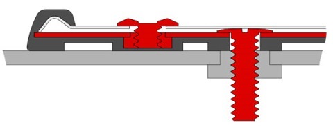 Рамки держномера RCS 4