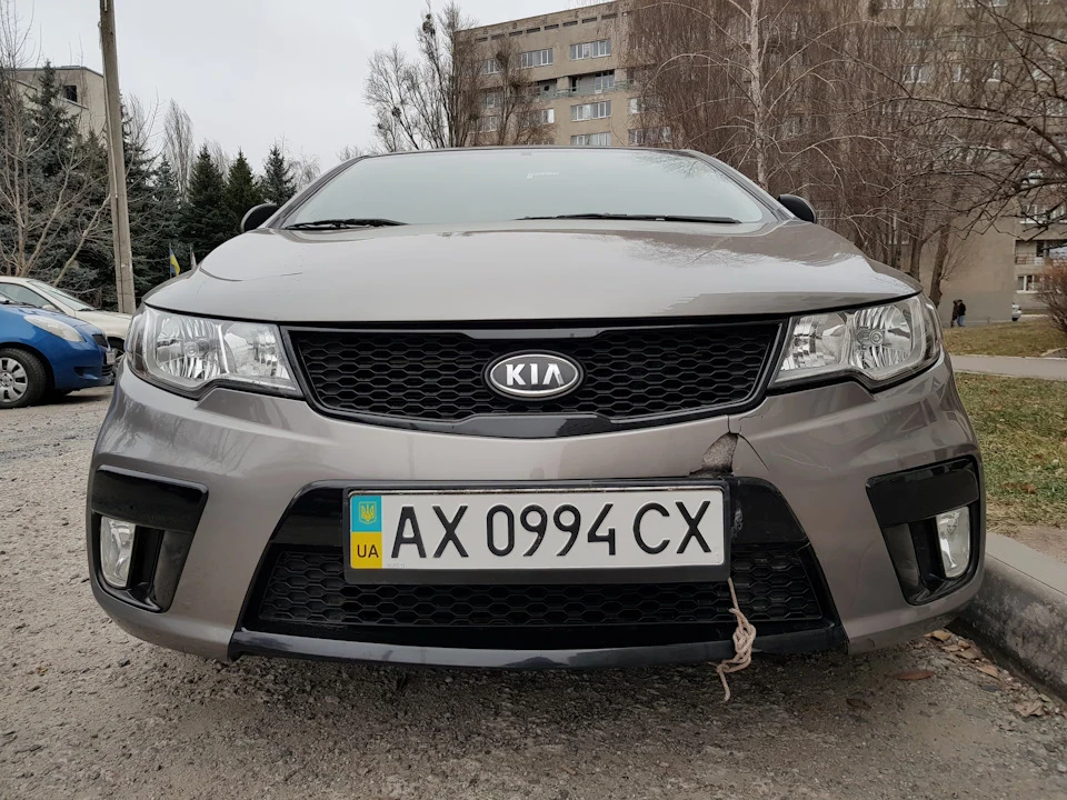 Відремонтував бампер