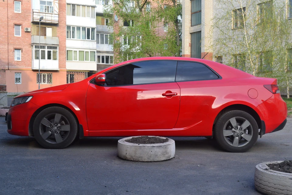 Поставив посилені пружини ззаду та KAYABA Excel-G