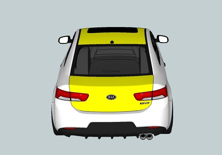 3D моделі KIA KOUP 1