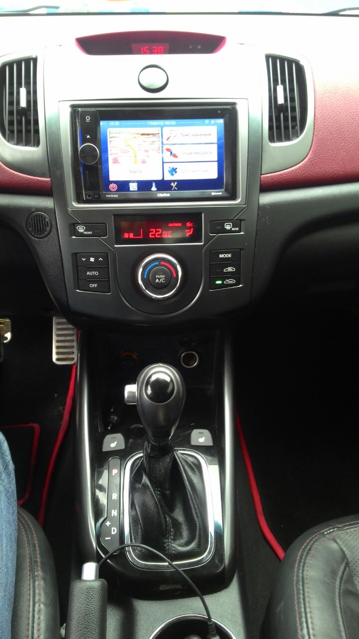 Clarion NX302E + камера + адаптер кнопок керма 2