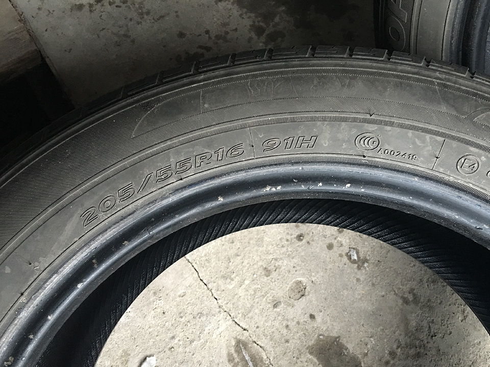08 Продаю комплект літньої R16 Hankook Optimo K415 205/55 3