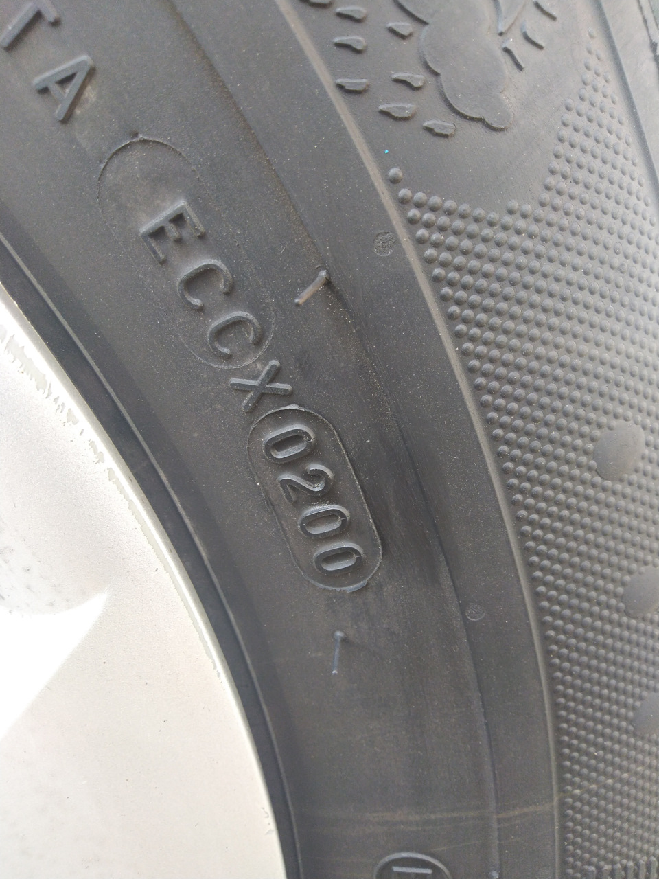 michelin - не можу визначити дату випуску гуми, хелп! - Розібрався. 1