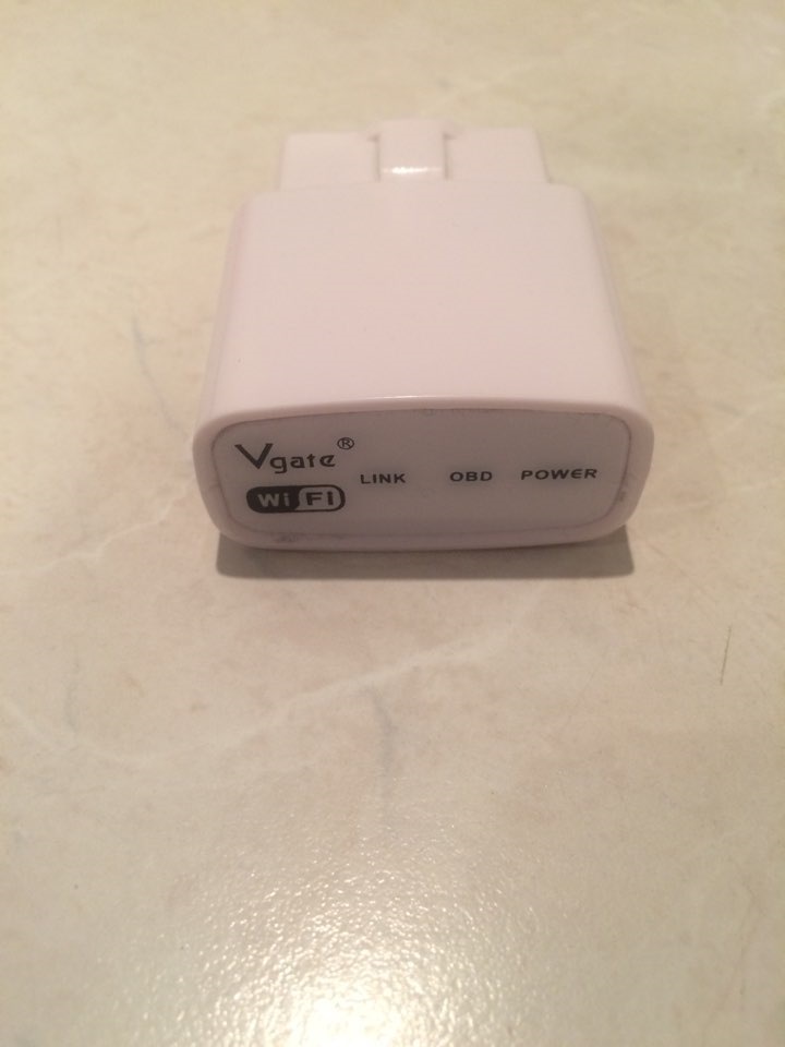 Прикупив obd2 сканер elm327 VGate wi-fi 1