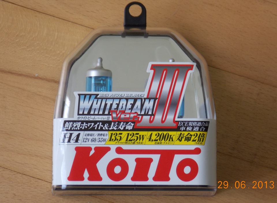 Поставив лампи Koito Whitebeam III 1