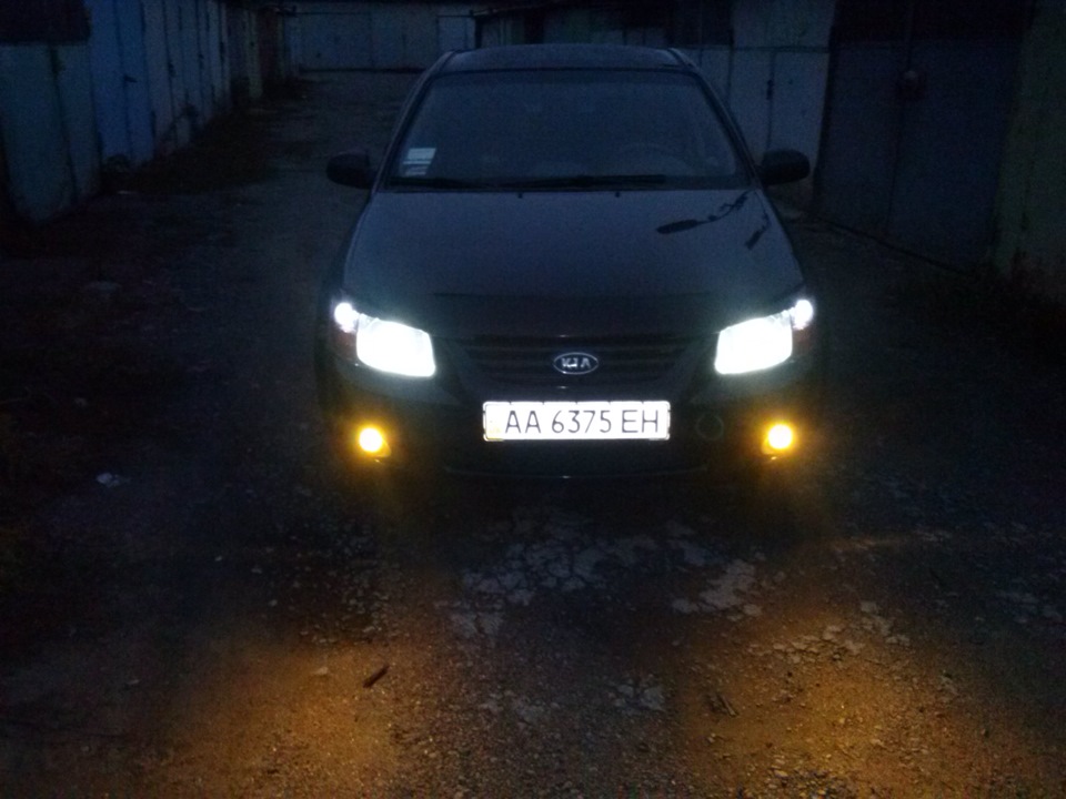 Ксенон 3000K в PTF 5
