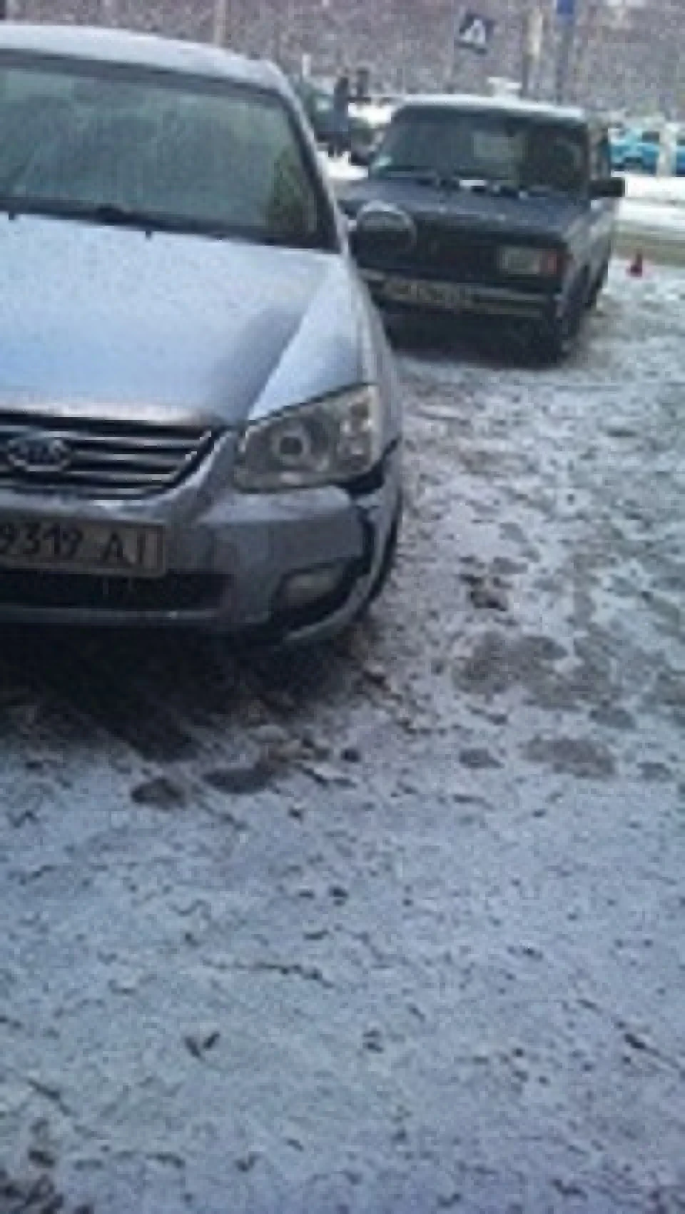 хотів заправитися ДТП