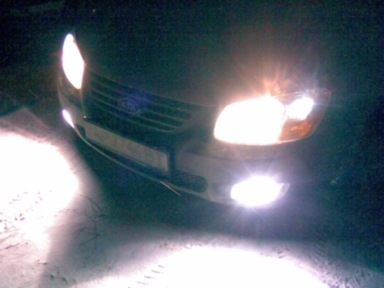 Ксенон в основні фари та ПТФ 3