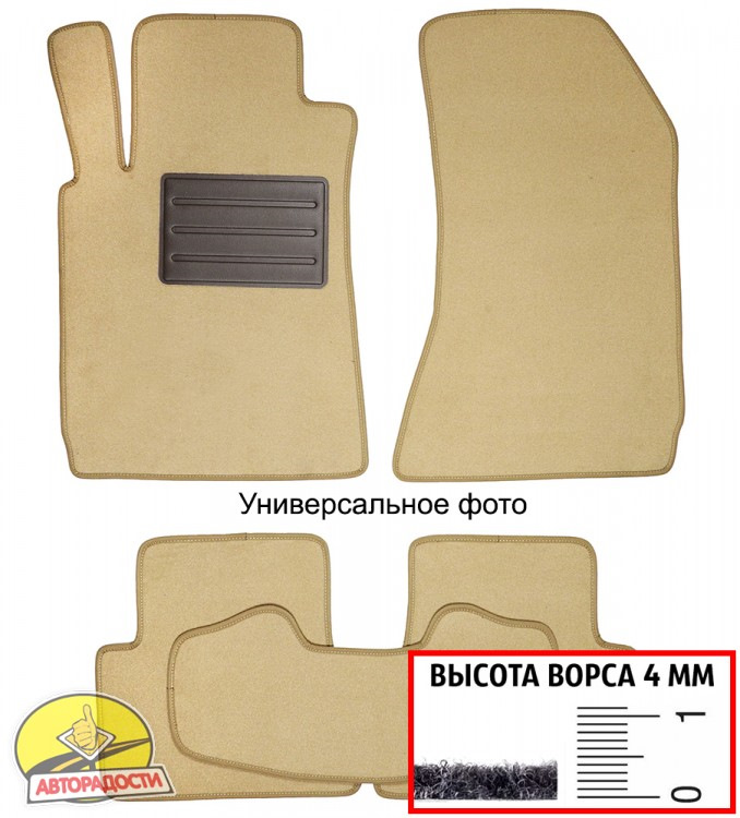Текстильні килимки в салон 1