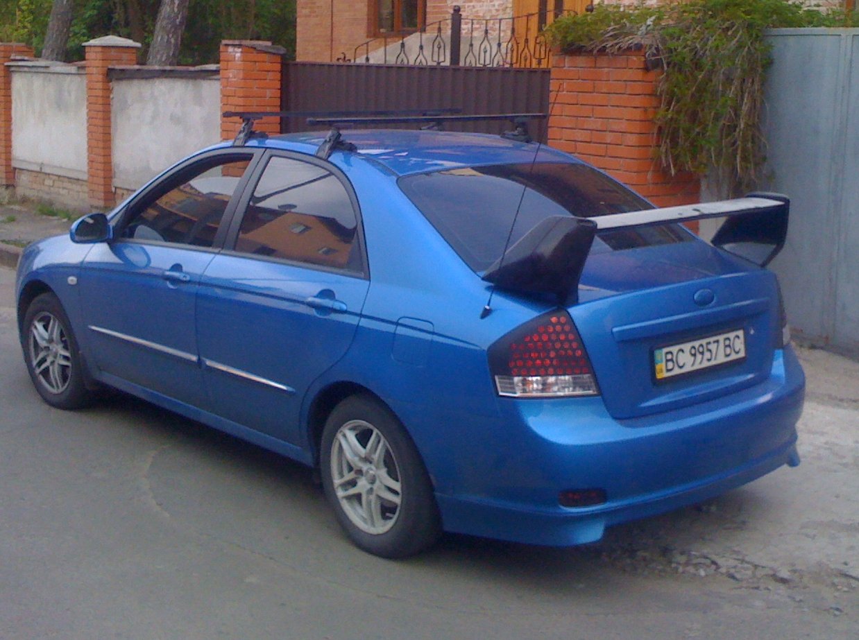 Приміряв спойлер від EVO)))) 1