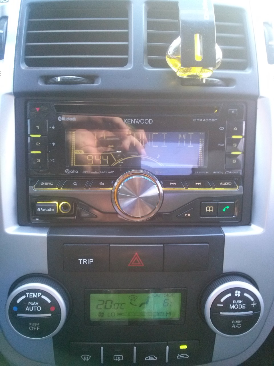 Нова магнітолка! Kenwood DPX-405BT. 1