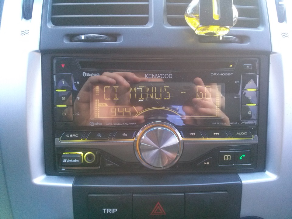 Нова магнітолка! Kenwood DPX-405BT. 2