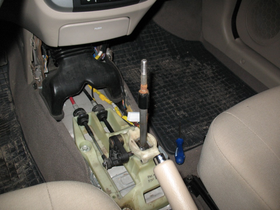 Короткохідна куліса або Short Shifter своїми руками 3