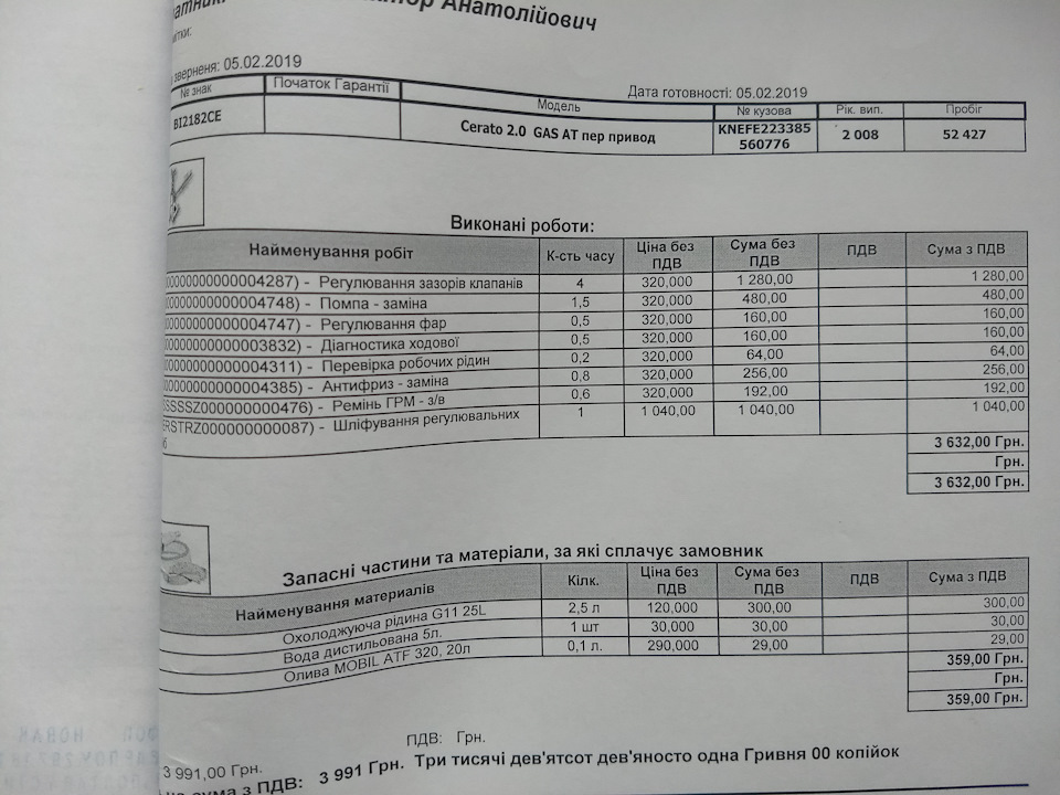 Регулювання клапанів, заміна помпи та по дрібниці... 2