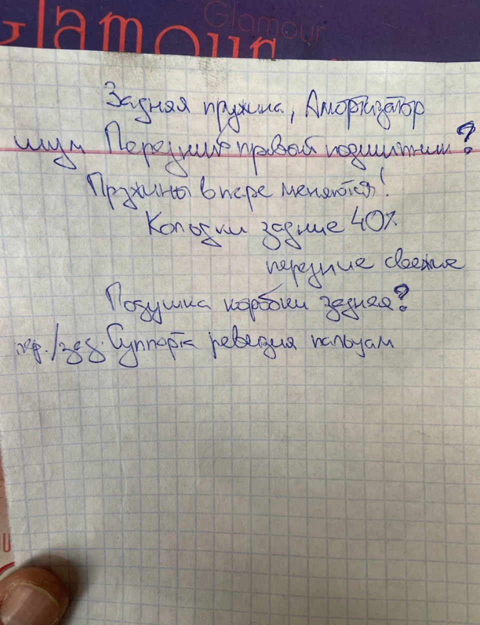 Весеннее ТО