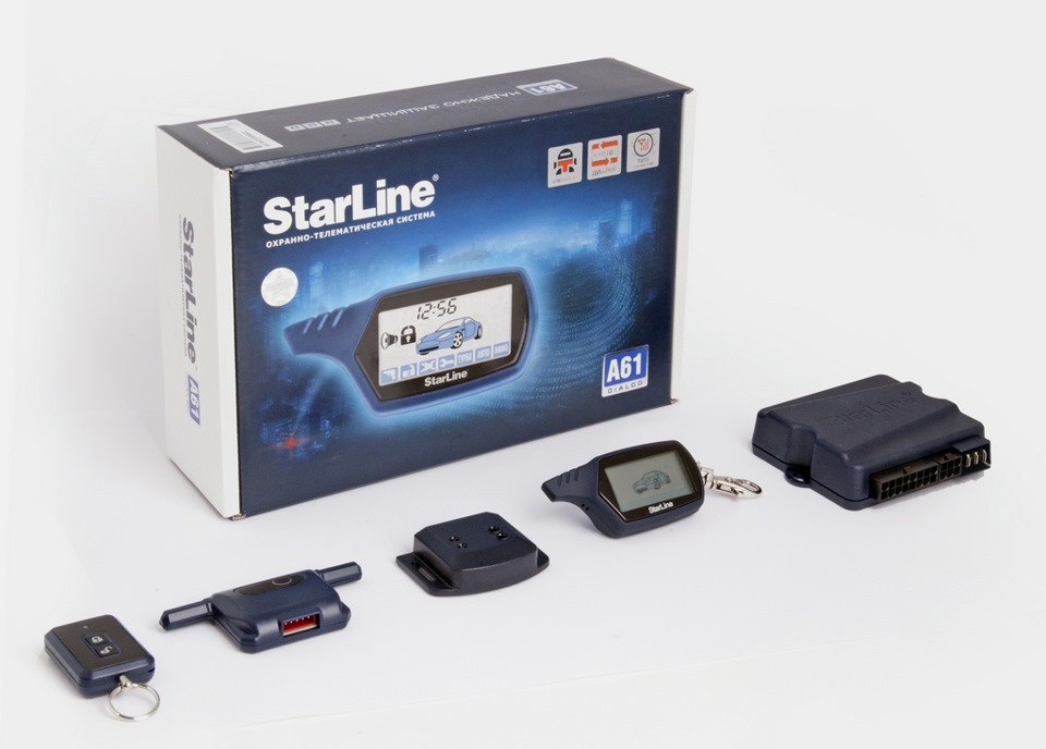 Сигналізація StarLine А61Dialog + GSM модуль StarLine M20 1