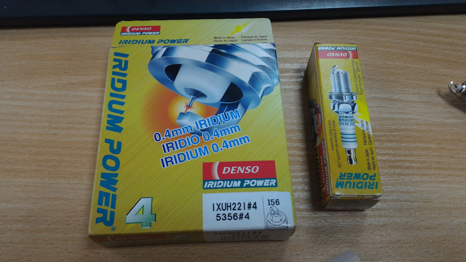 Заміна свічок: DENSO Iridium Power IXUH22I 1
