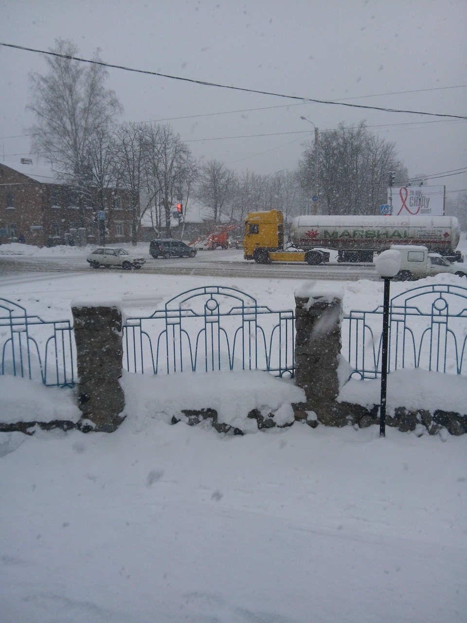 Зима ... веселі дороги)) 2