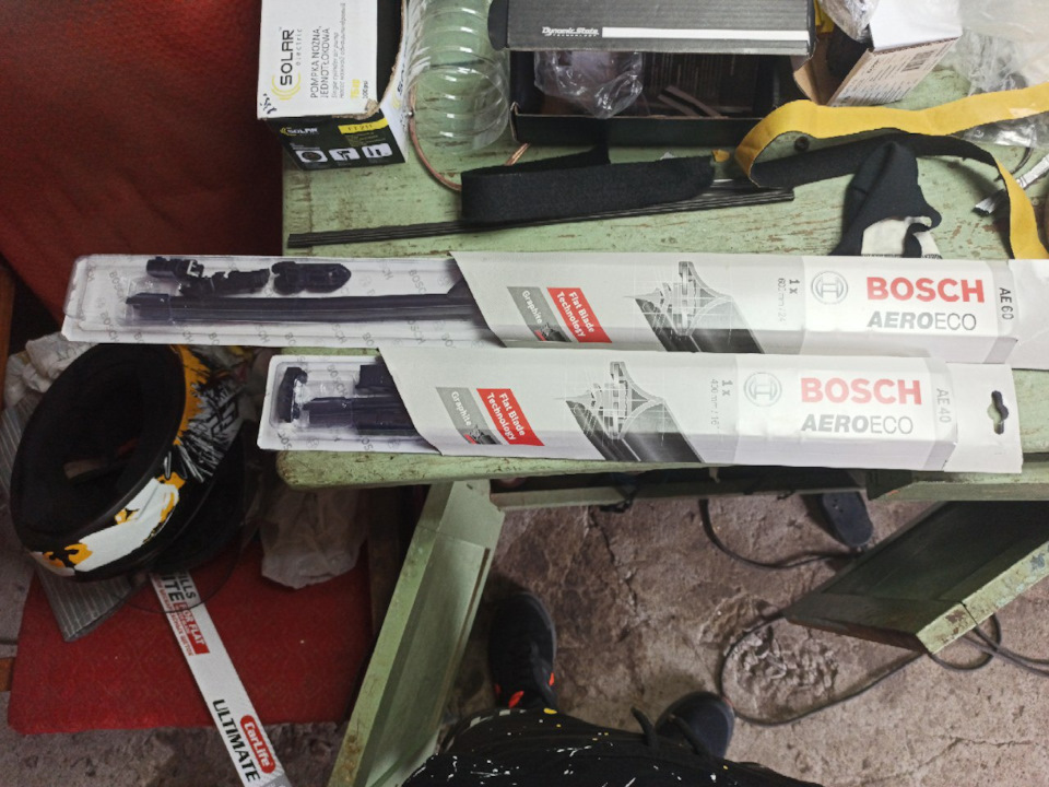 Заміна двірників CarLife на Bosch 2