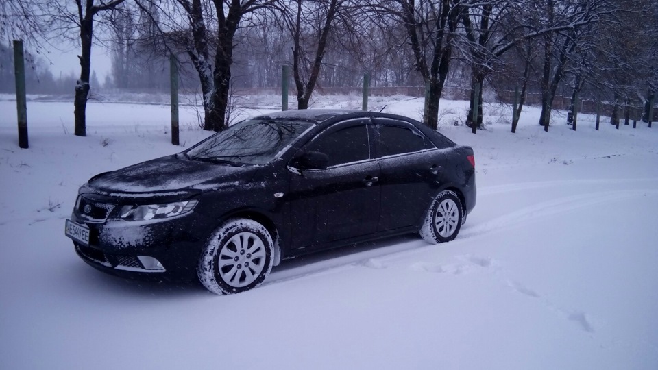 Winter&kia cerato 4