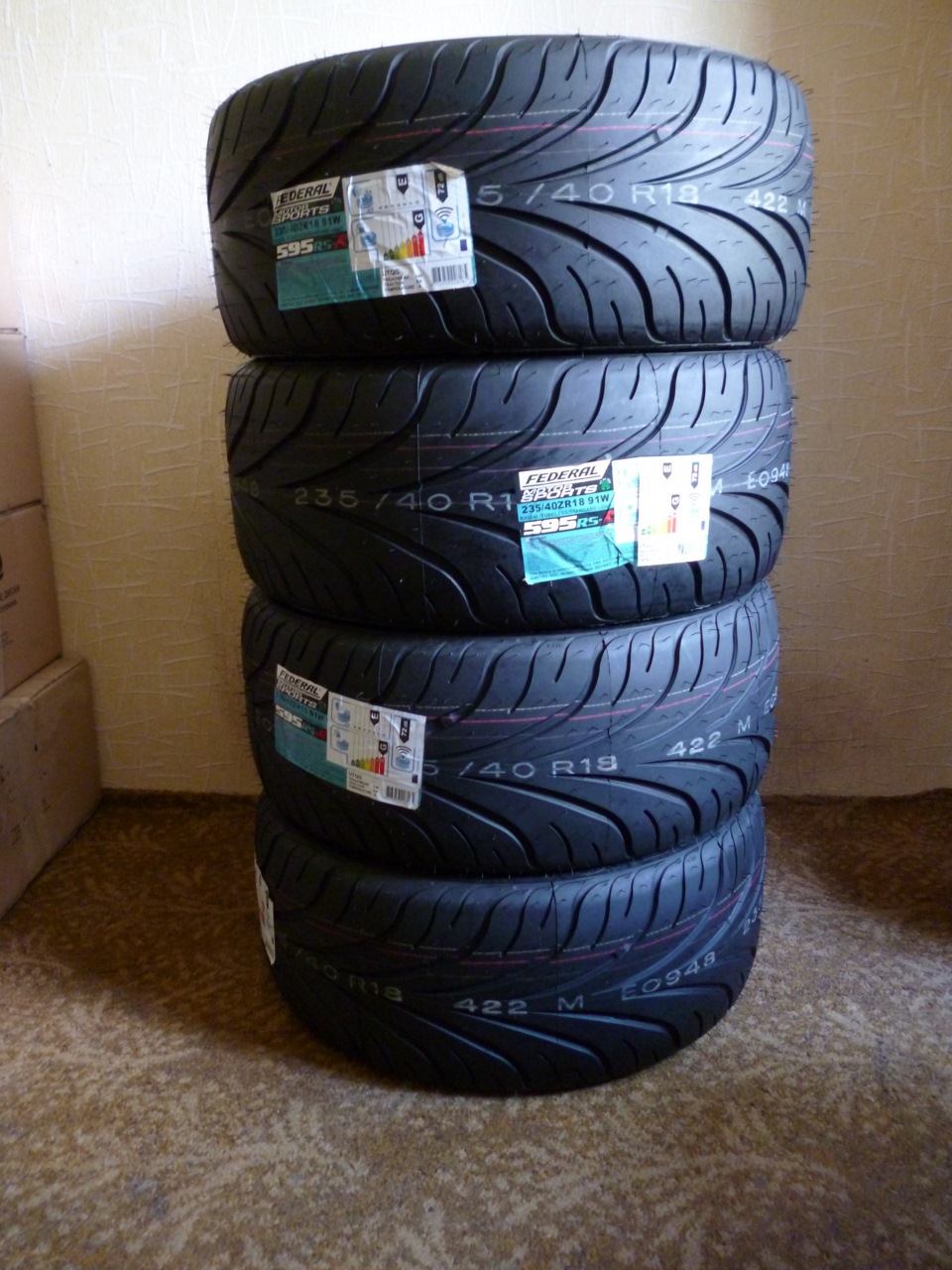FEDERAL 595 RS-R 235/40/18 4