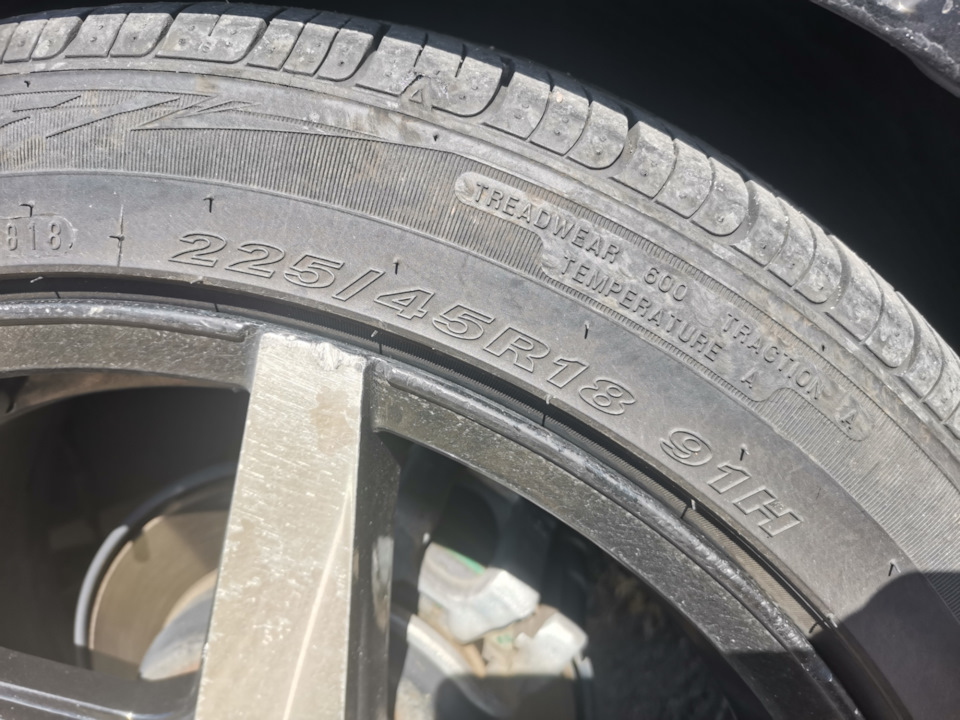 Продам диски и резину 4
