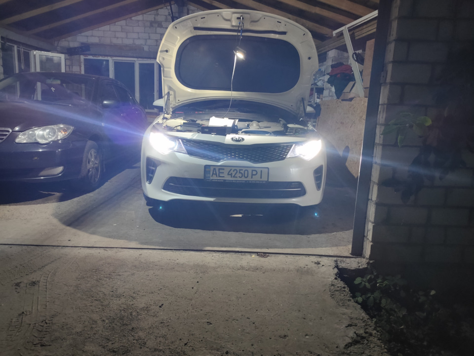 Заміна LED ламп на ксенон 3