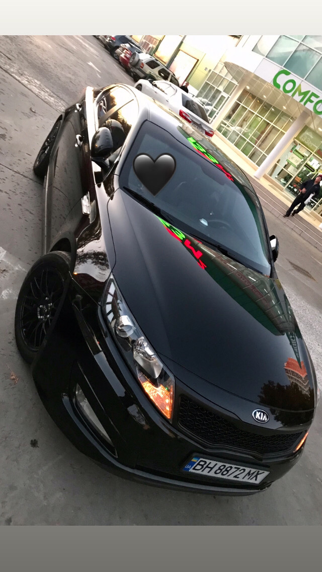 Антихром Kia K5 1