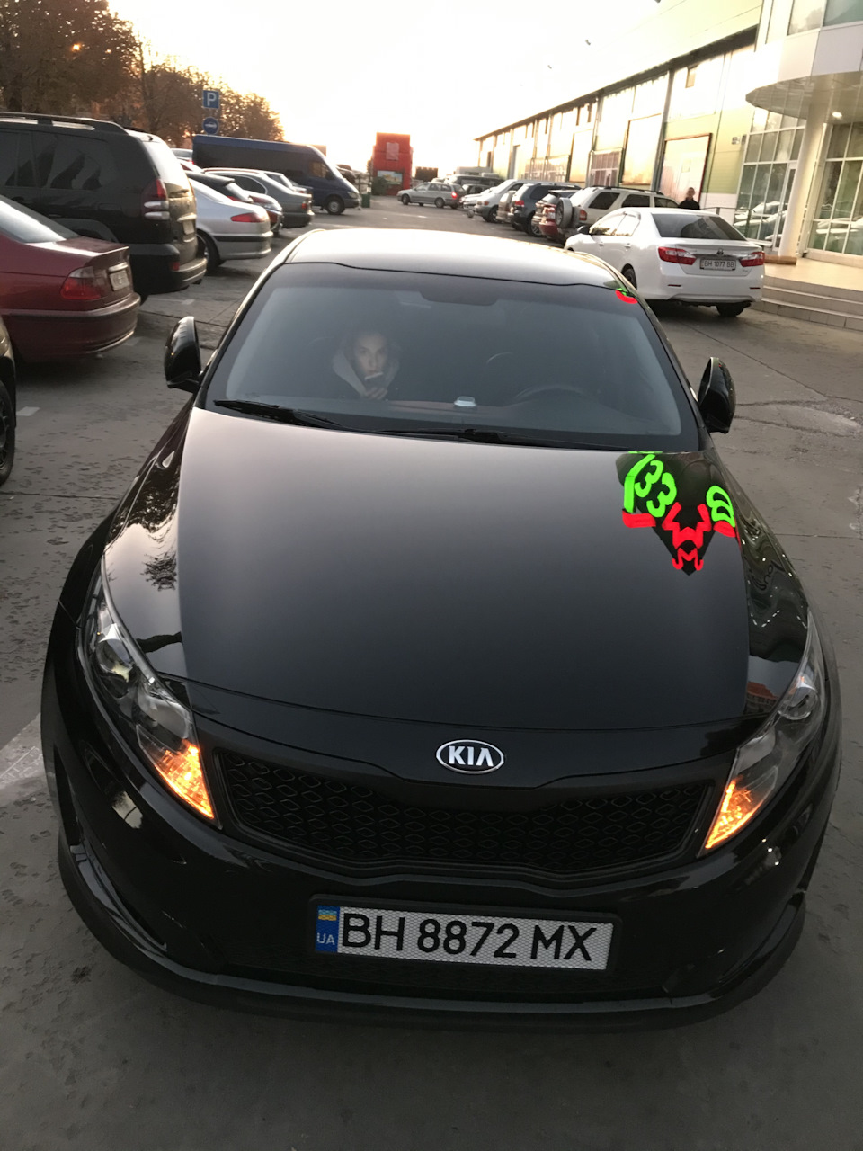 Антихром Kia K5 2