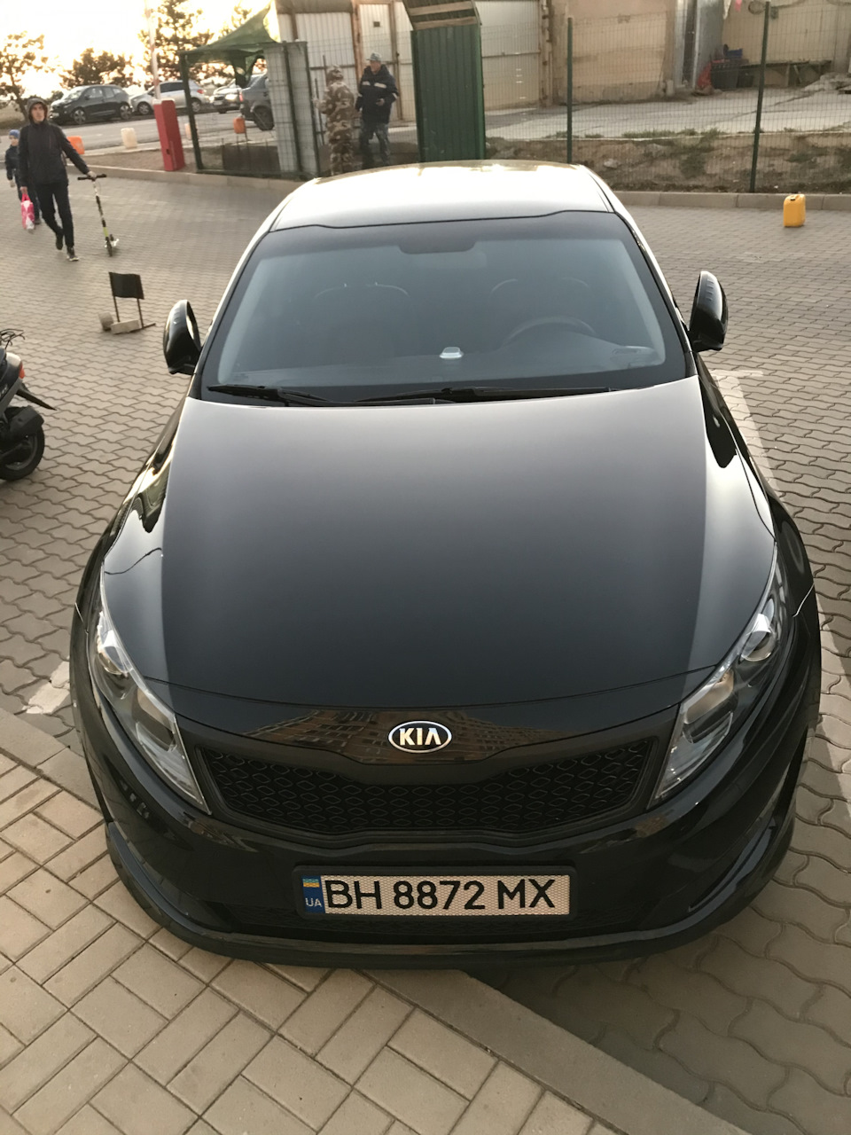 Антихром Kia K5 3