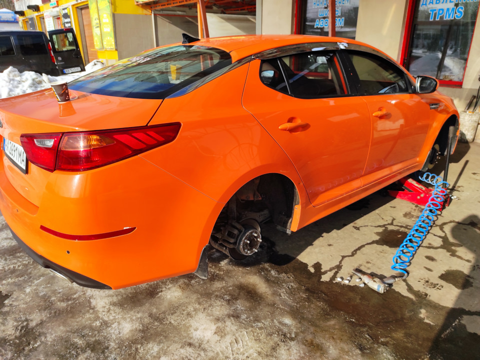 Балансировка колес Kia K5 4