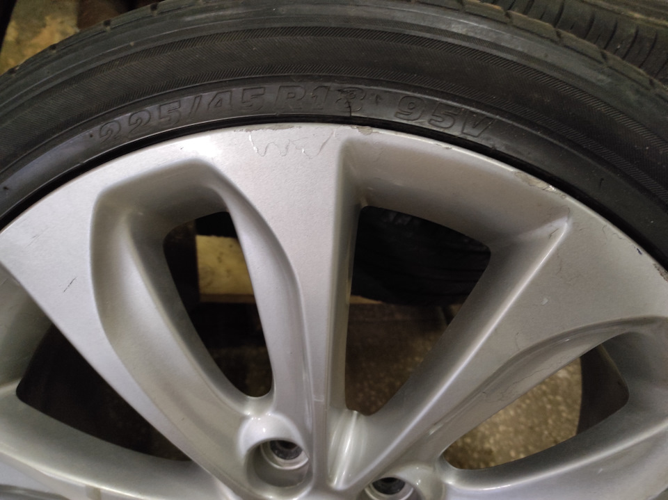 Летние колеса 225/45R18 Kia K5 3