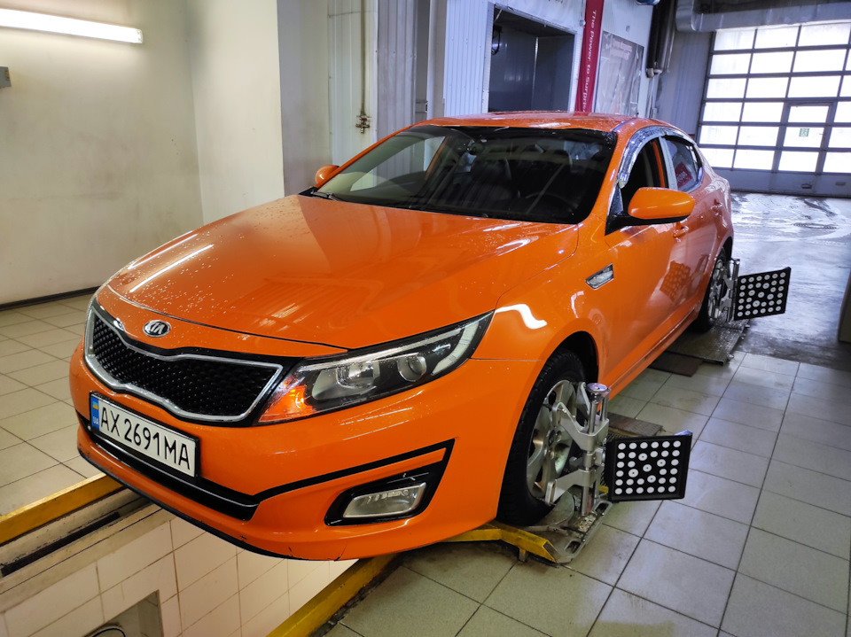 Розвал-сходження Kia K5 3