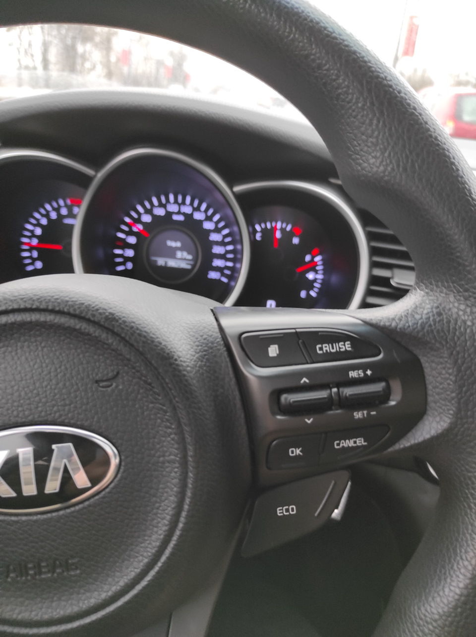 Установка круиз контроля ч.2 Kia K5 1