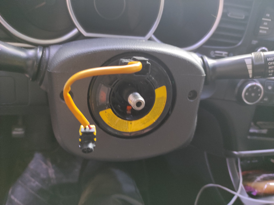 Установка круиз контроля ч.2 Kia K5 4