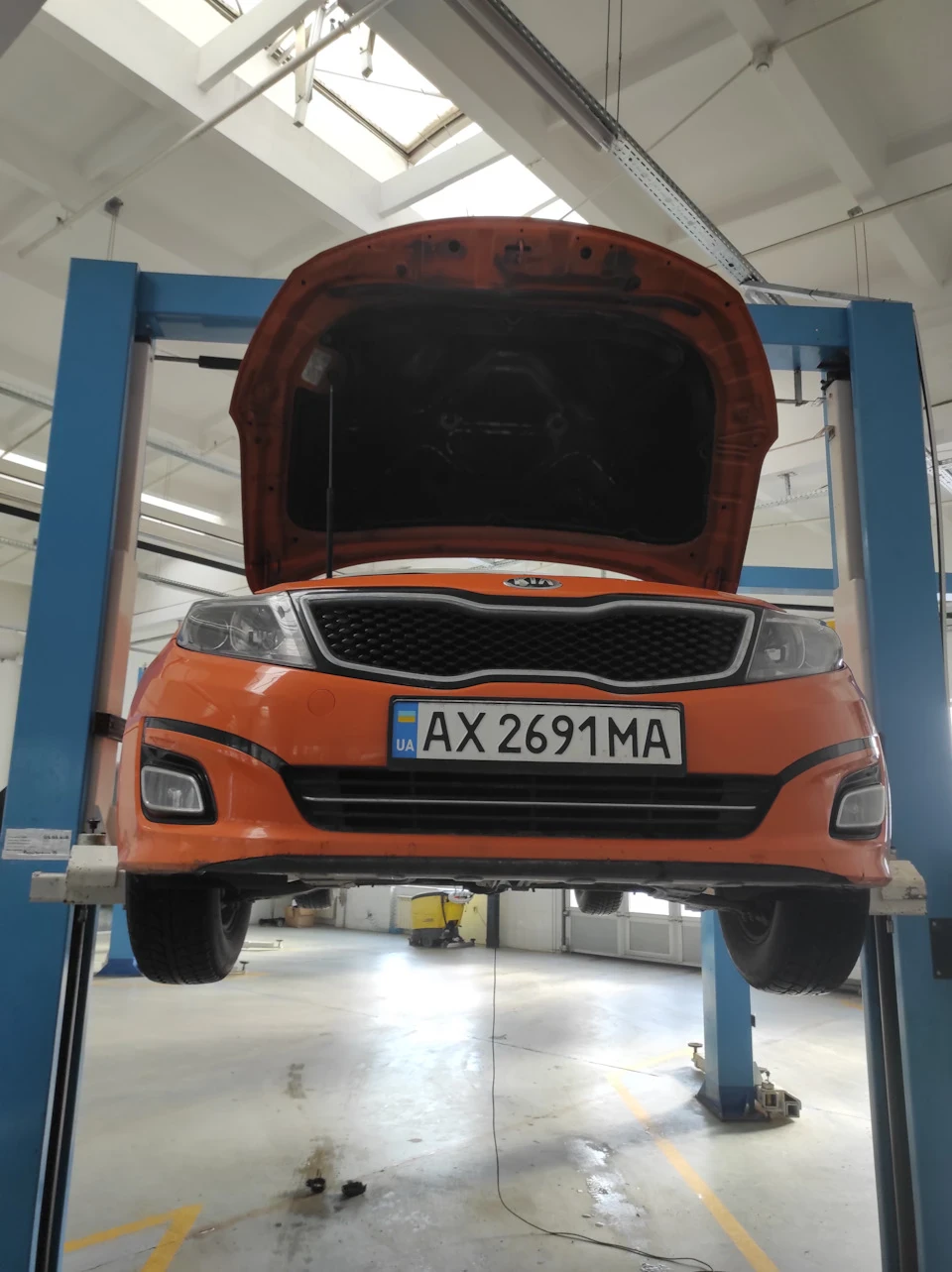 Заміна фільтрів ГБО Kia K5