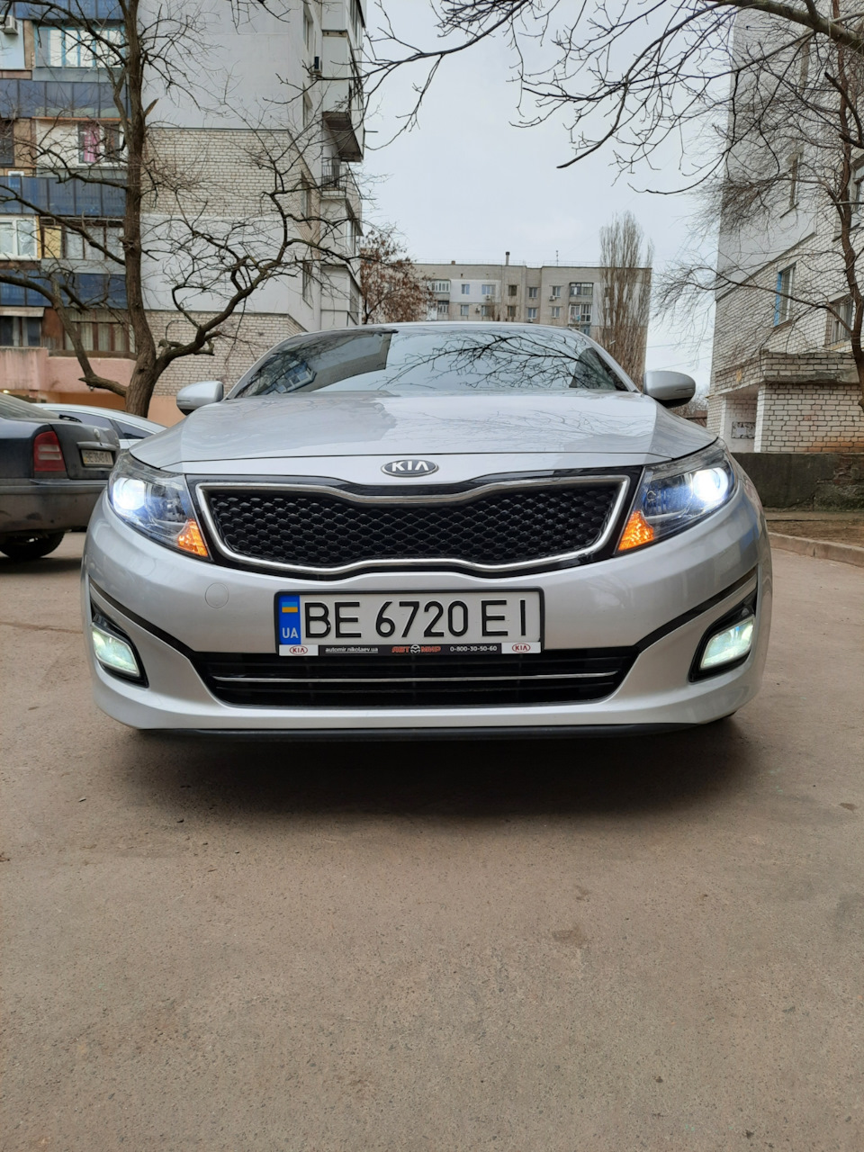 LED в ПТФ 1