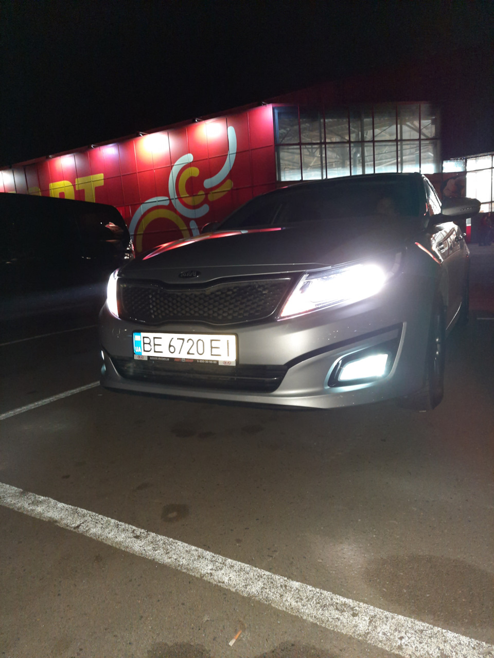 LED в ПТФ 5