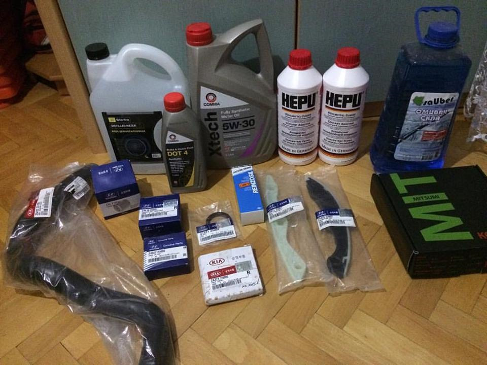 Регулювання клапанів, заміна ланцюга та ++++ 1