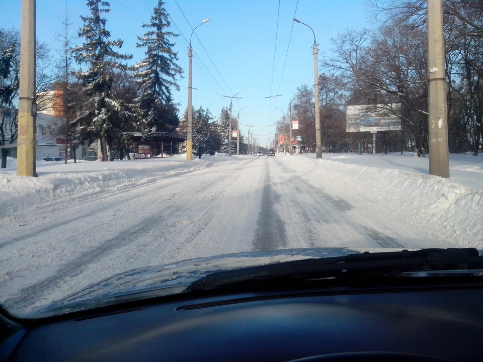 Наші зимові дороги! 1