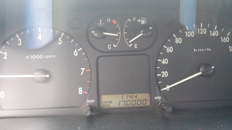 Переступили 170 000км 1