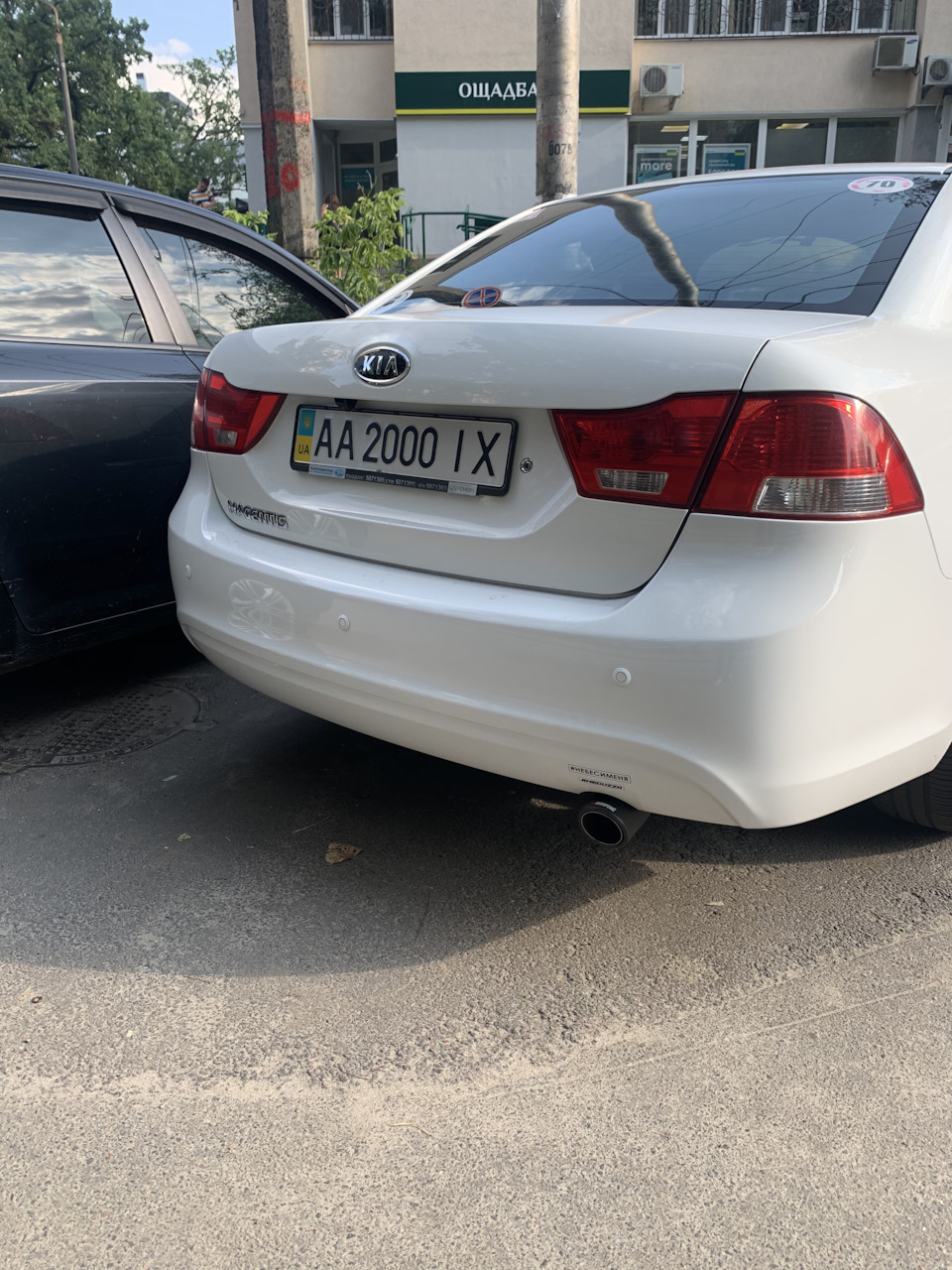 Нарешті закінчив, бампер і вихлоп))) 1