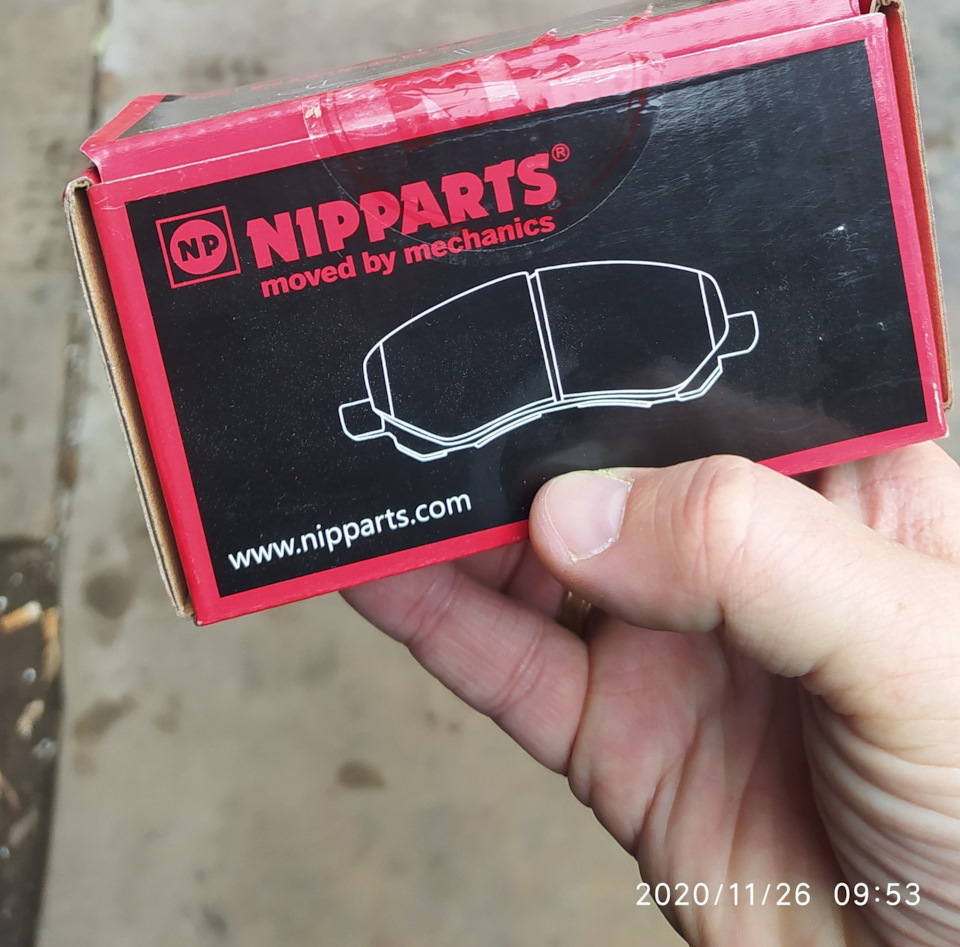 Заміна задніх гальмівних колодок NIPPARTS J3610509 1