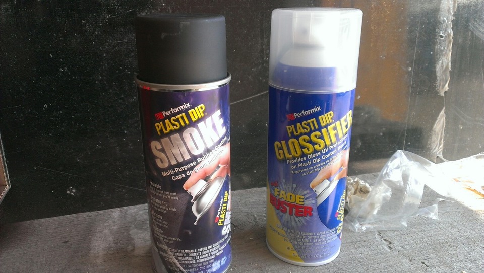 12.Тонування фар Plasti Dip'ом 3