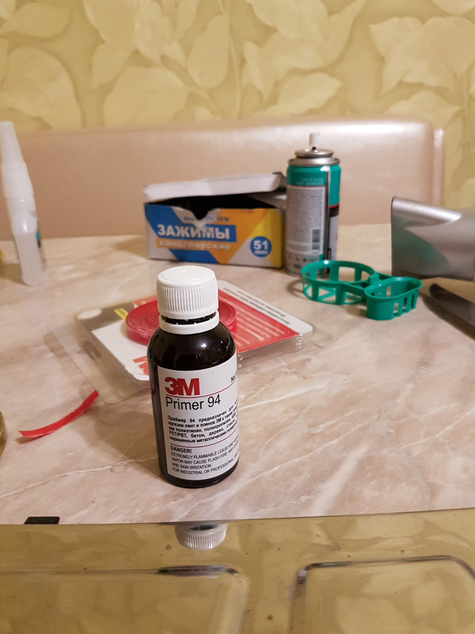Ремонт хром накладки заднього бампера 3